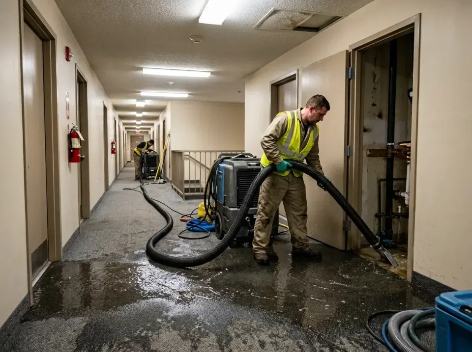 multi-unit-apartment-hallway-f-005 — frequently asked questions, Emergency Burst Pipe Water Extraction & Removal in Holly, MI